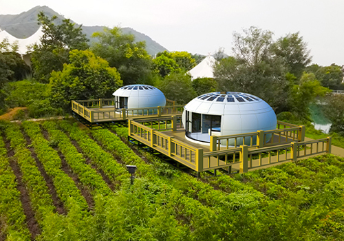 Pastoral complex and beautiful rural ecological homestay